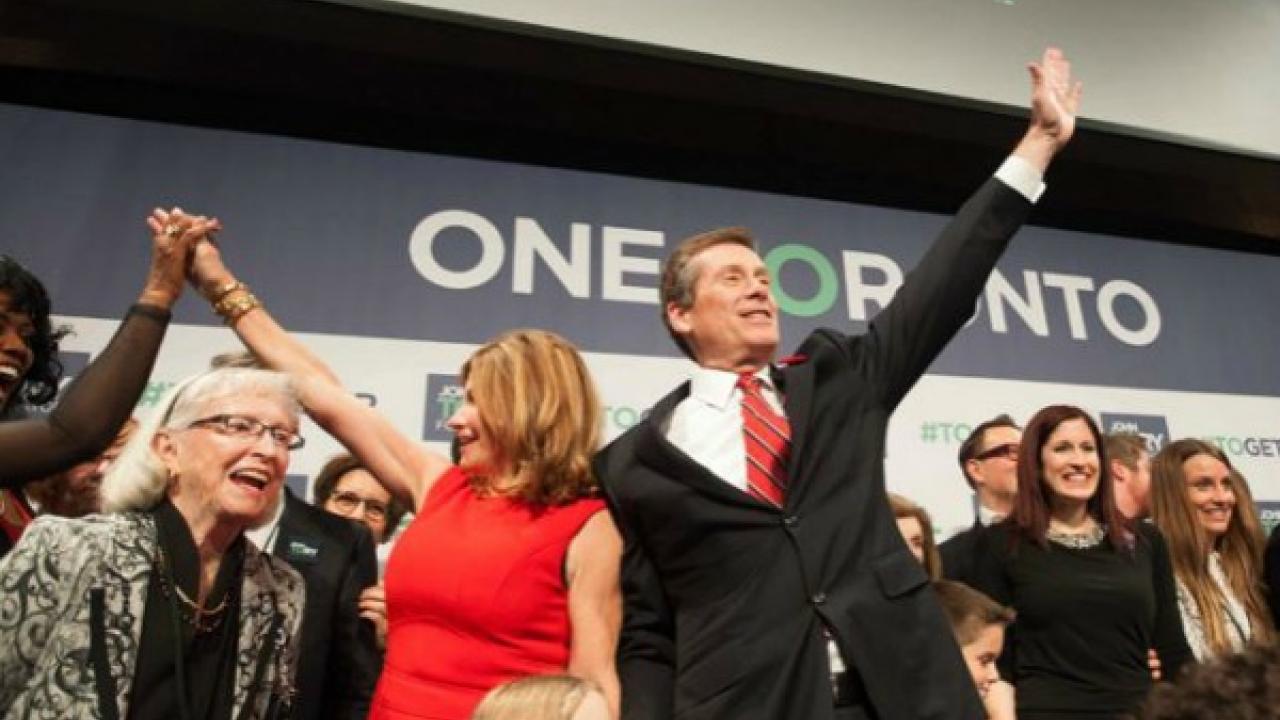 Steve Paikin Finally That Elusive Victory For John Tory Tvo Today